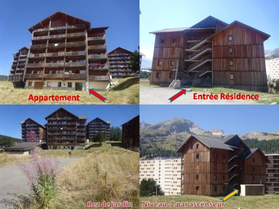 Appartement 8-10 Personnes Superdevoluy Hautes Alpes Rez De Chaussee Vue Panoramique 3 Chambres Le Devoluy Exterior photo