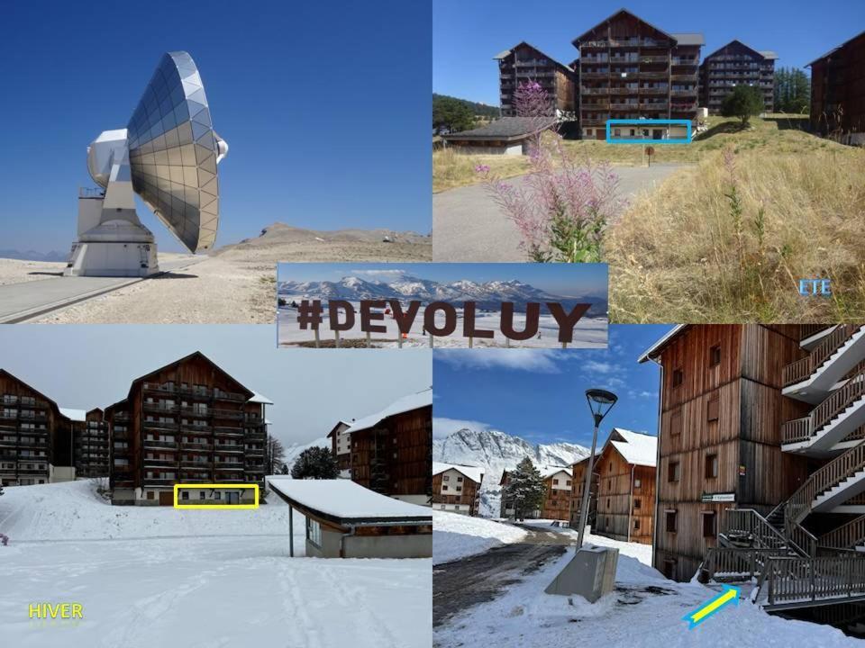 Appartement 8-10 Personnes Superdevoluy Hautes Alpes Rez De Chaussee Vue Panoramique 3 Chambres Le Devoluy Exterior photo